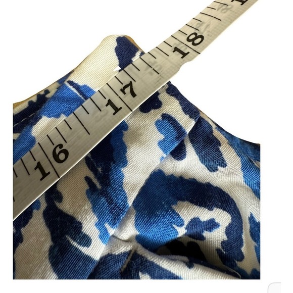 Lilly Pulitzer Lela Flamingo Cropped Resort Pants Blue Size 12 - Picture 4 of 9